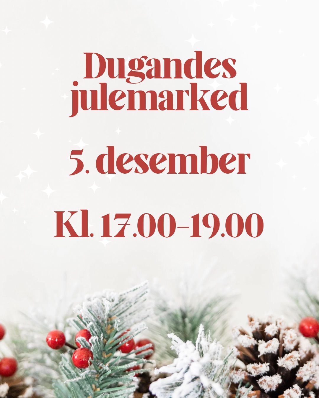 Dugandes koselig julemarked \ud83c\udf84\u2764\ufe0f