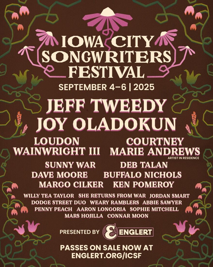 Iowa City Songwriters Festival - Saturday at The Englert Theatre