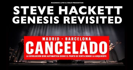 Steve Hackett "Genesis Revisited" (Madrid)