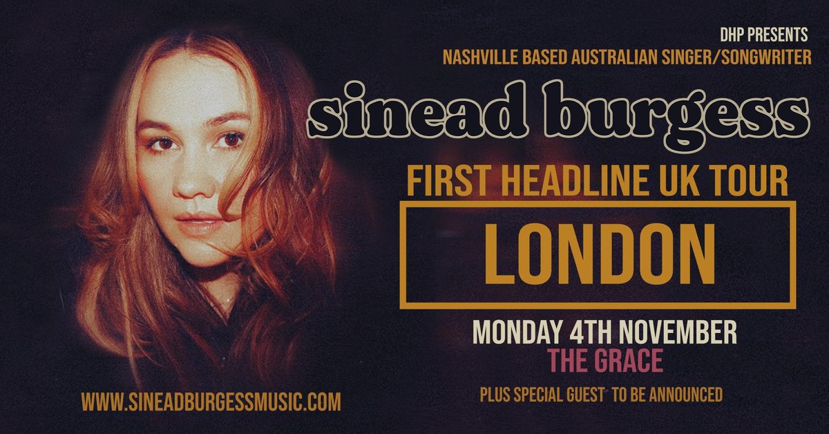 Sinead Burgess First UK Headline Tour - LONDON