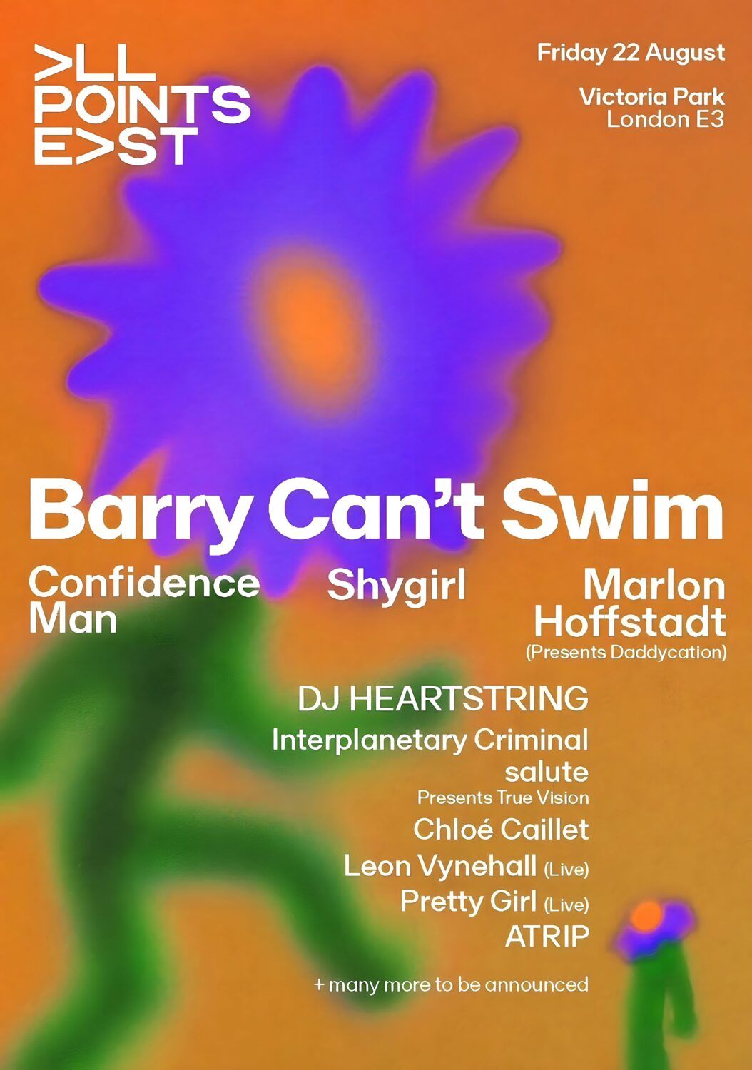 All Points East Festival 2025 - Barry Can\u2019t Swim Tickets