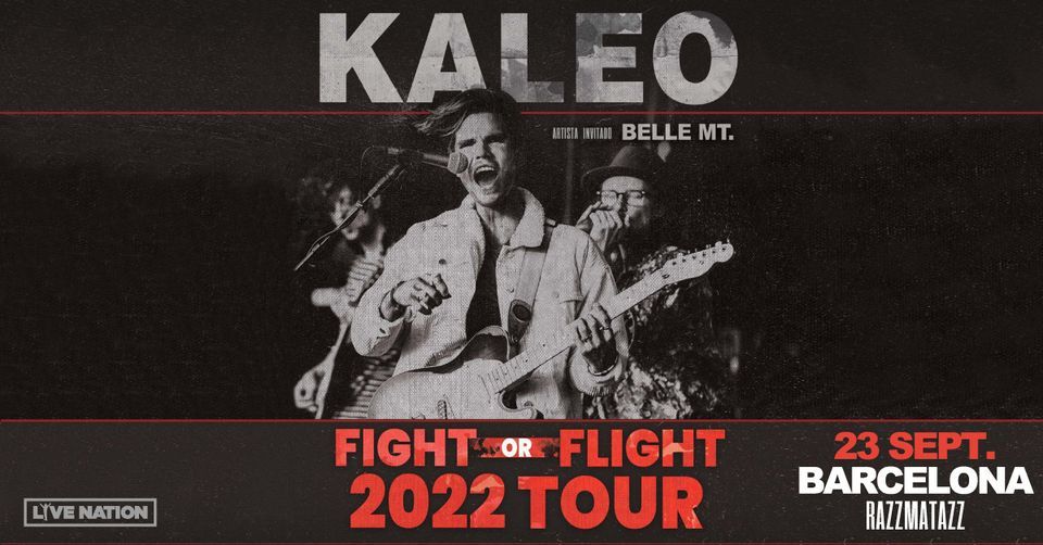 KALEO - Fight Or Flight Tour en Barcelona