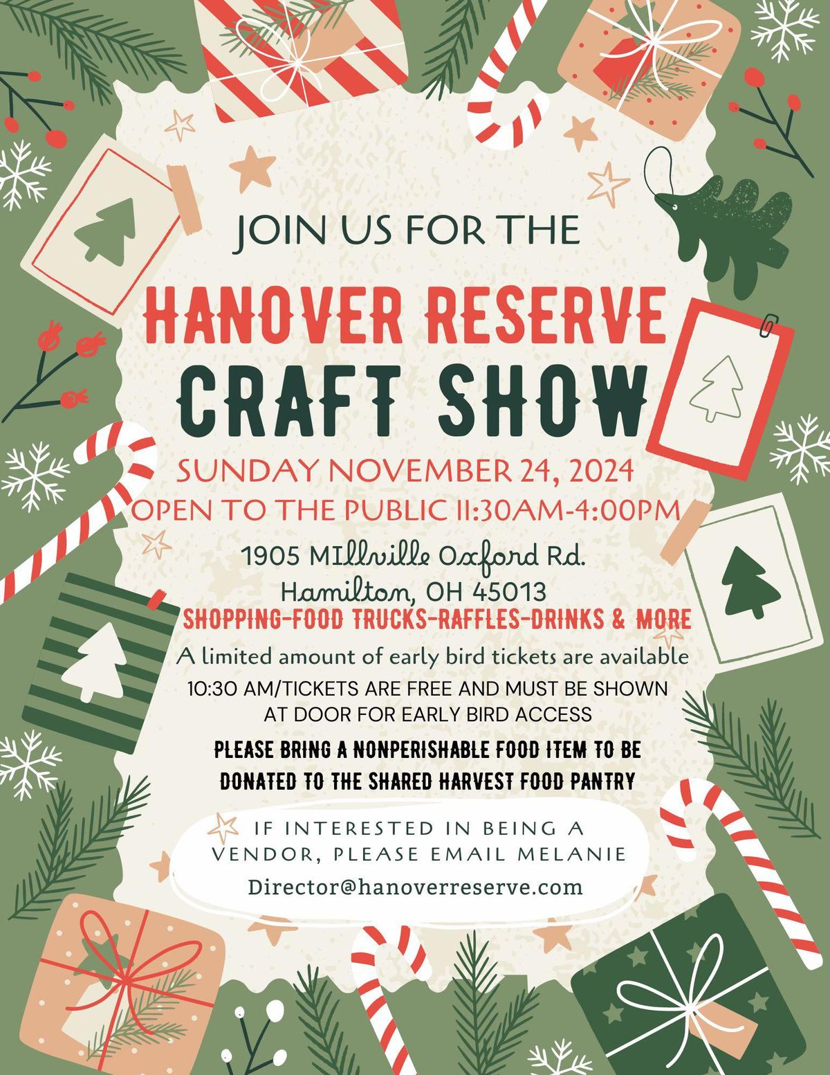 Hanover Reserve Craft Show