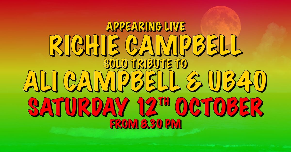 Tribute to Ali Campbell & UB40