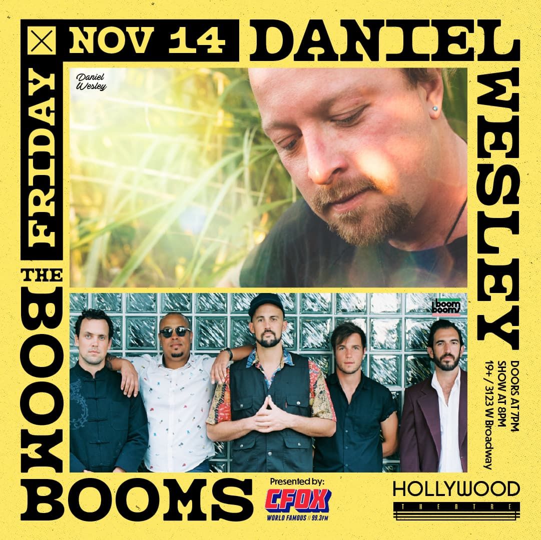 Daniel Wesley and The Boom Booms at Hollywood Theatre - Vancouver