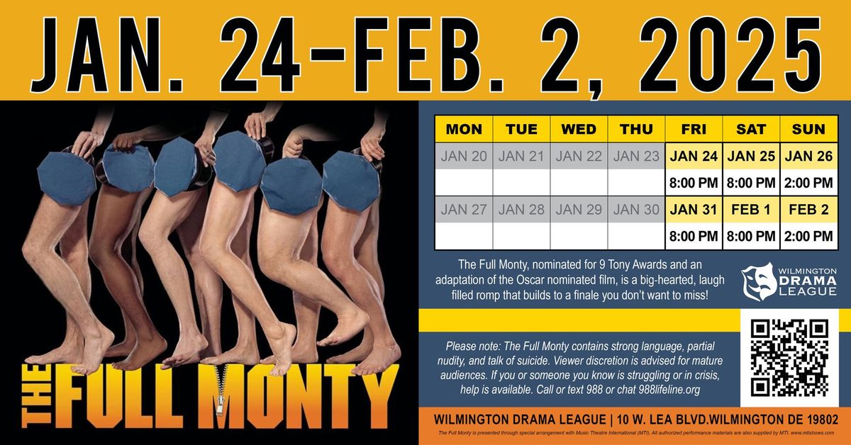 The Full Monty at Wilmington Drama League