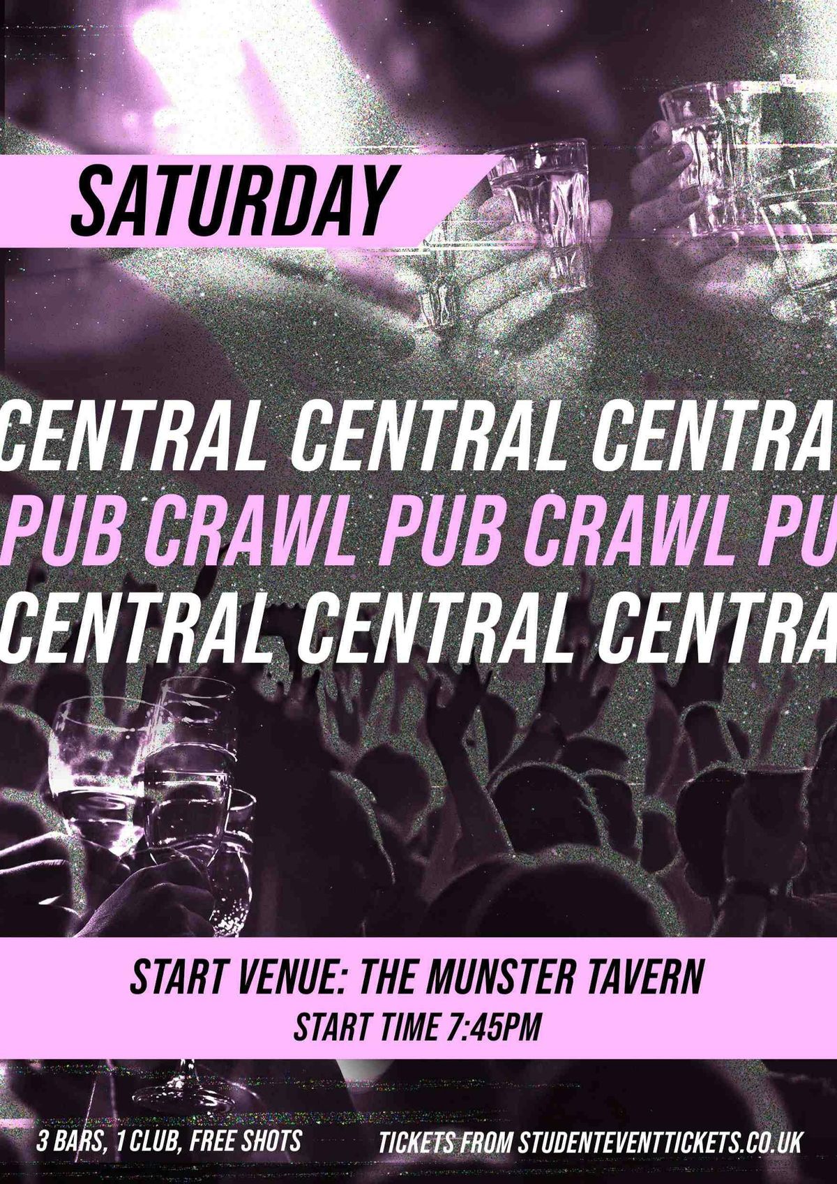 CENTRAL LONDON PUB CRAWL - SATURDAY 8TH NOVEMBER \/\/ FREE SHOTS