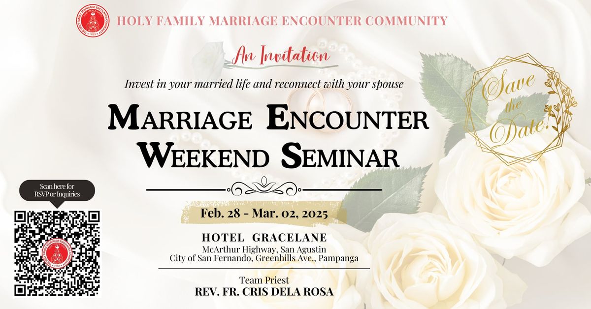 Marriage Encounter Weekend Seminar