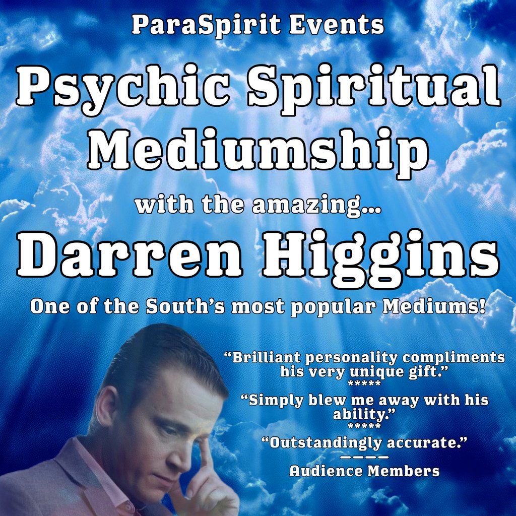 An Evening of Psychic Mediumship with Darren Higgins