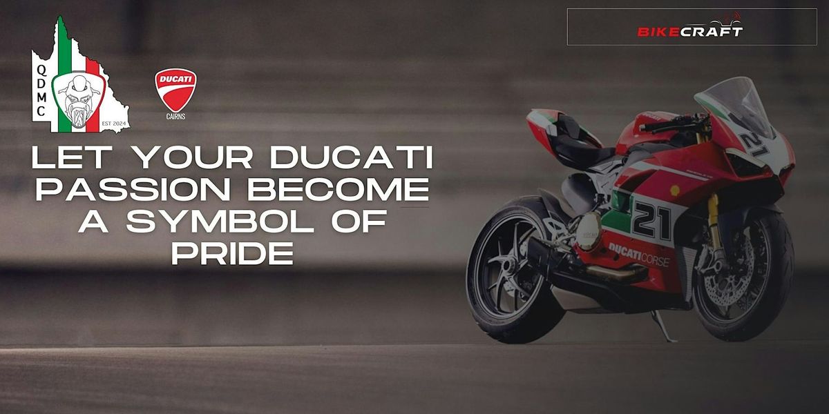 Let Your Ducati Passion Become a Symbol of Pride.