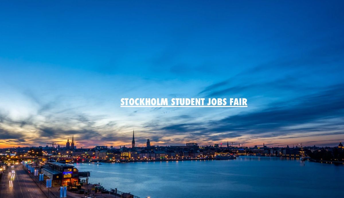 Stockholm Student Jobs Fair