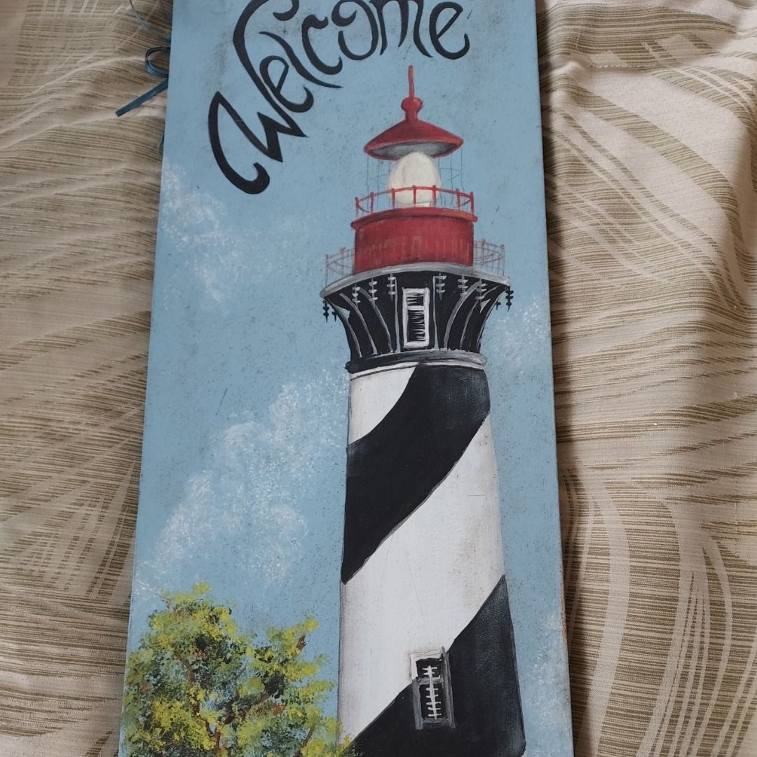 Acrylic Painting: St. Augustine Welcome