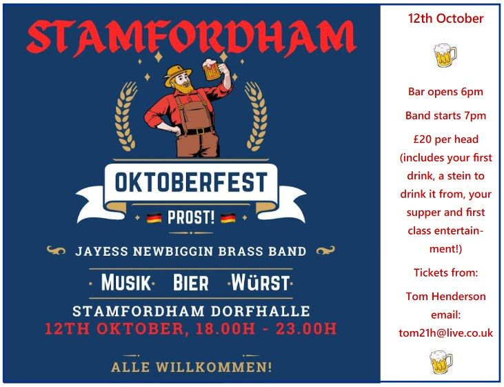 Stamfordham Oktoberfest 2024!