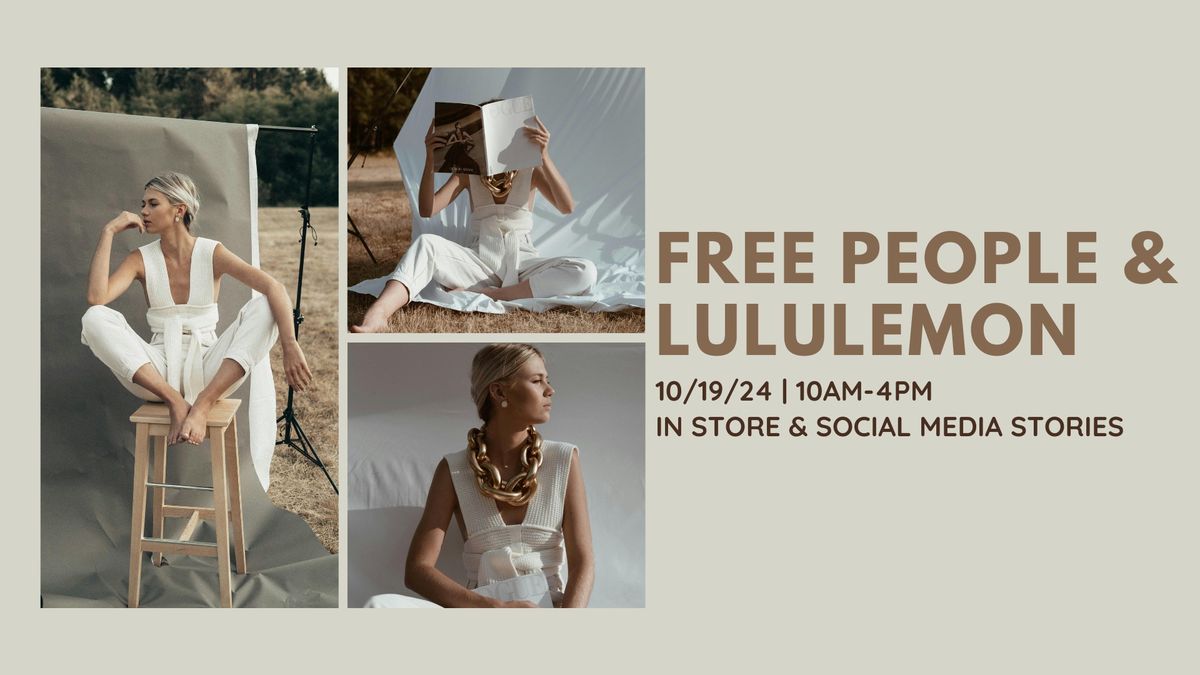 Free People & Lululemon Party