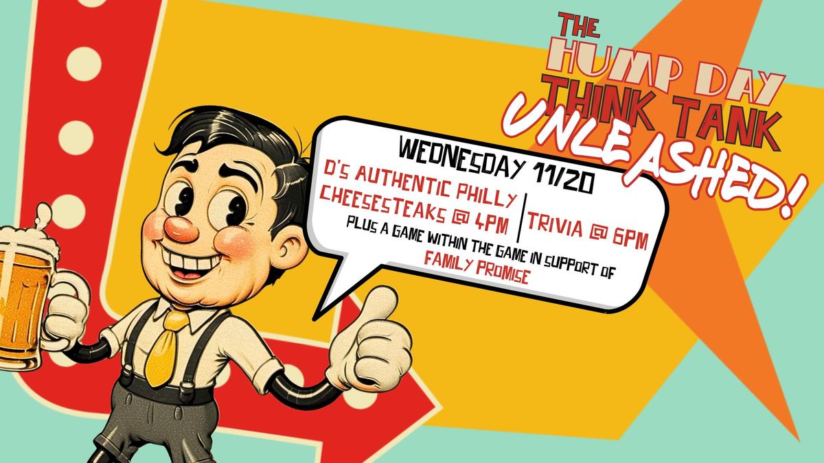 Cheesesteaks + Trivia + A Totally Righteous Fundraiser Game!