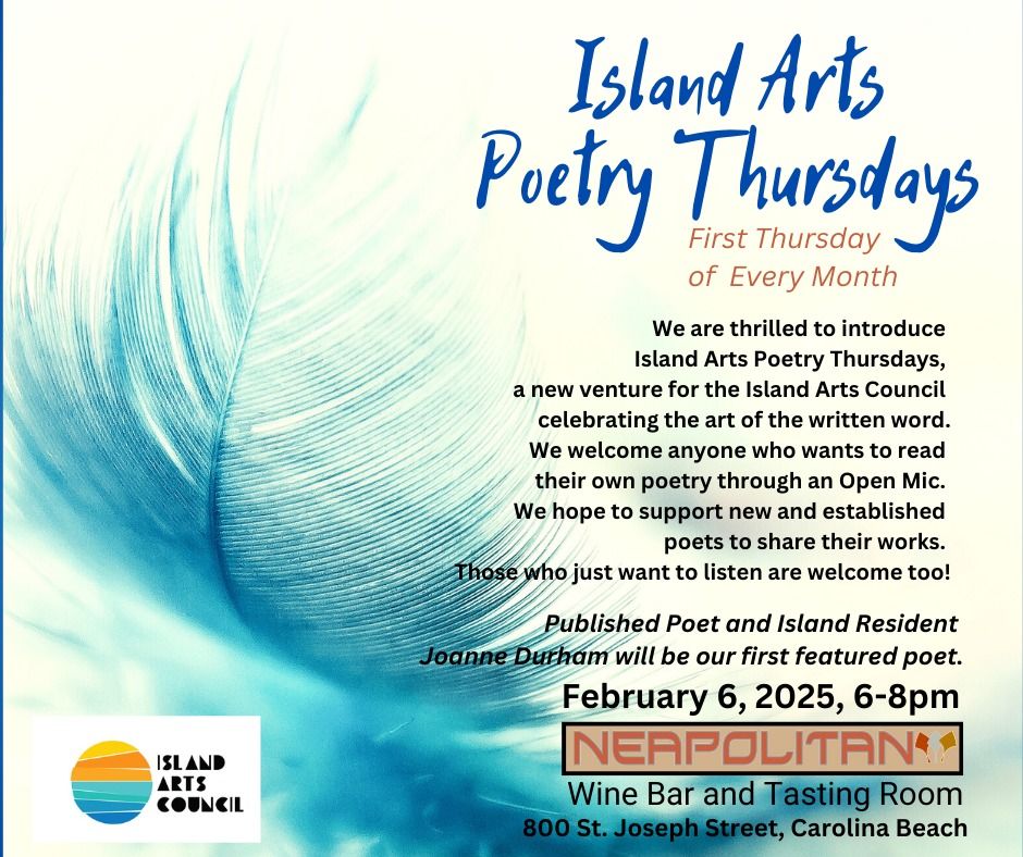 Island Arts Poetry Thursdays