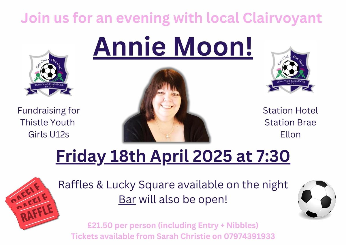 An evening with Annie Moon