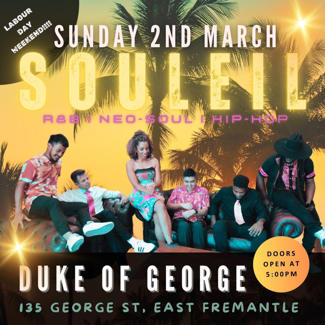 Souleil - A Sizzling Night of Neo-Soul and R&B