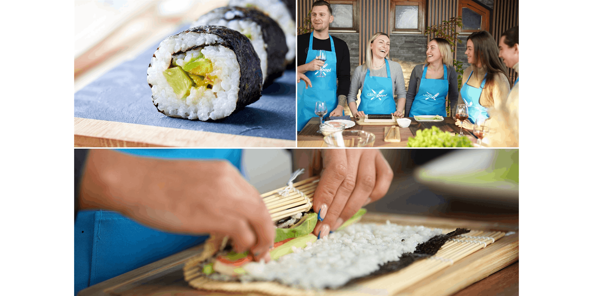 Sushi Making With Chef Luna - Sushi Making Cooking Class in Las Vegas | Classpop!\u2122