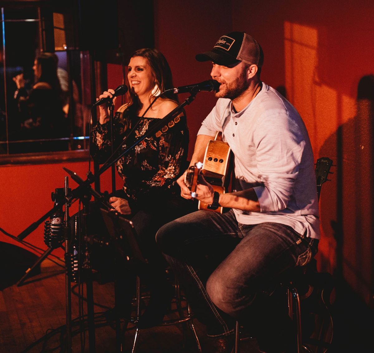 Dallas & Janell at Sunset Grill!