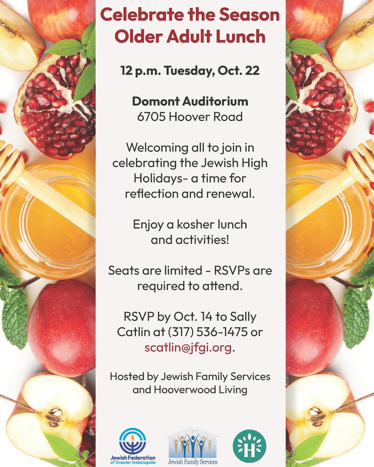 Celebrate the High Holidays - Older Adult Lunch