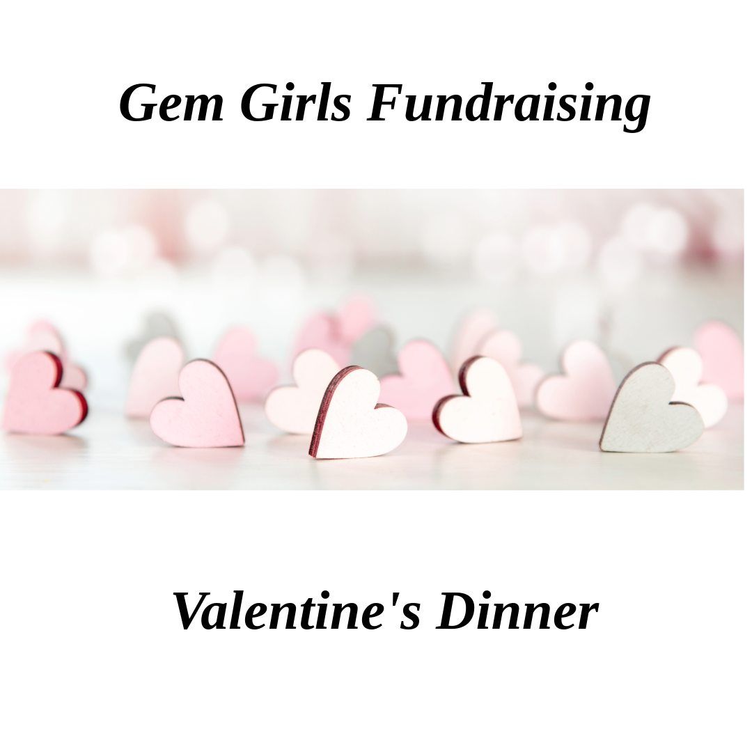 Gem Girls Fundraising Valentine's Dinner