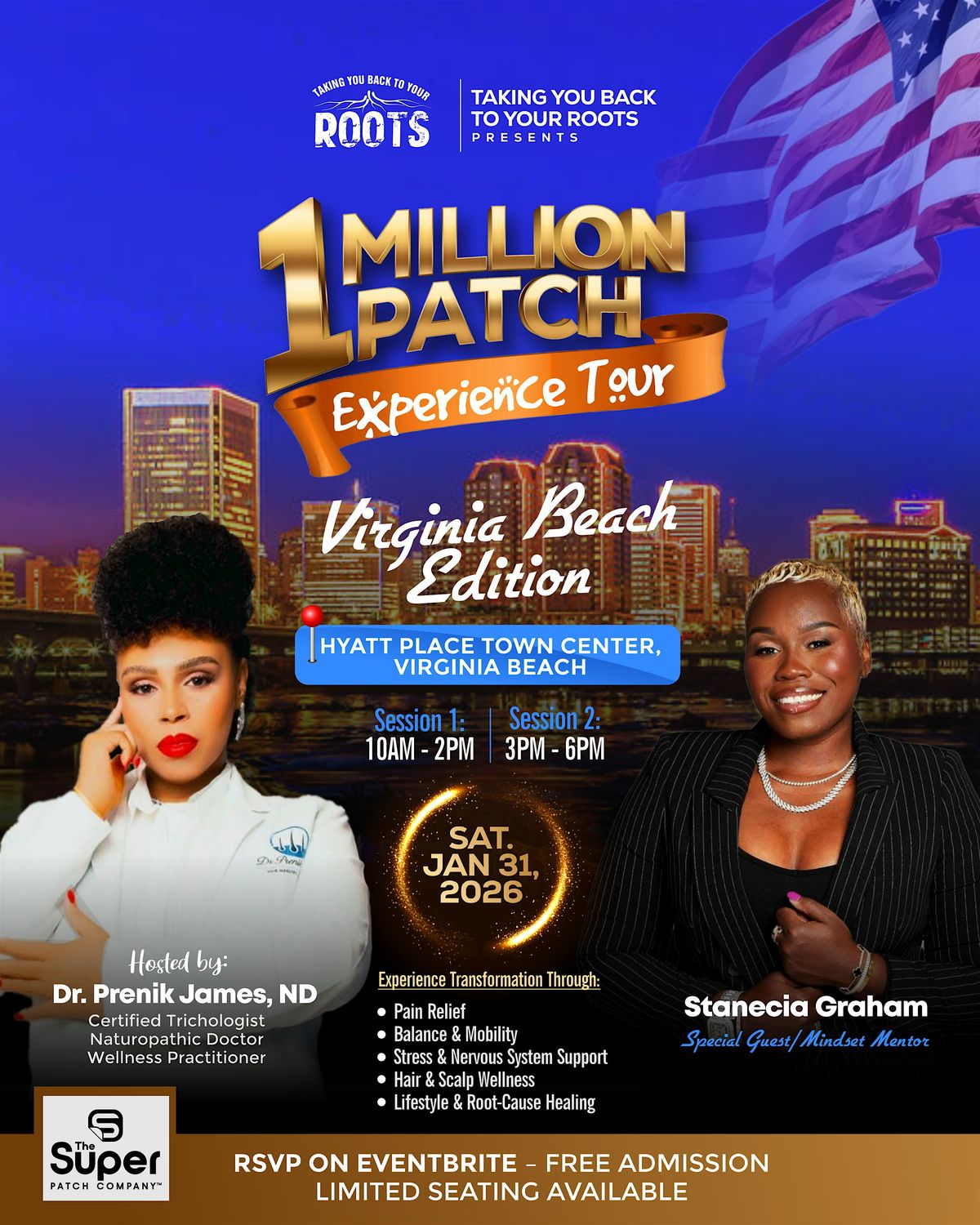 1 Million Patch Experience Tour\u2122 \u2013 Virginia Beach Edition