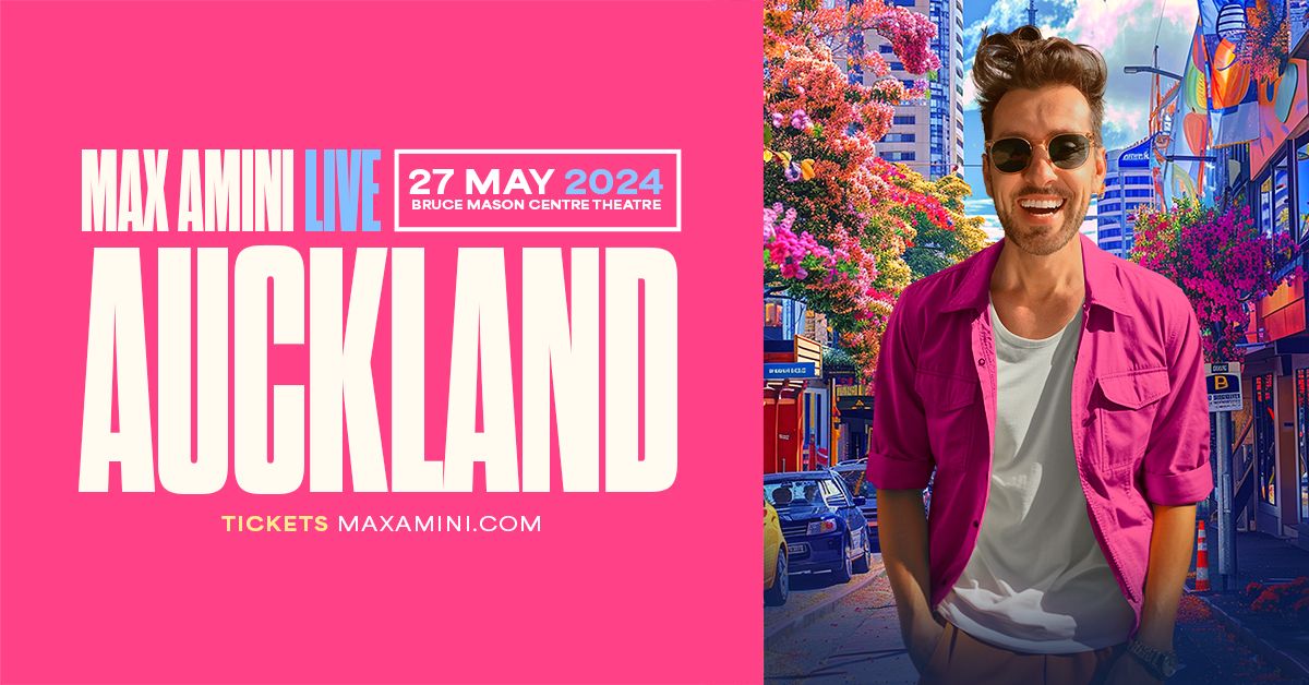 Max Amini Live in Auckland!