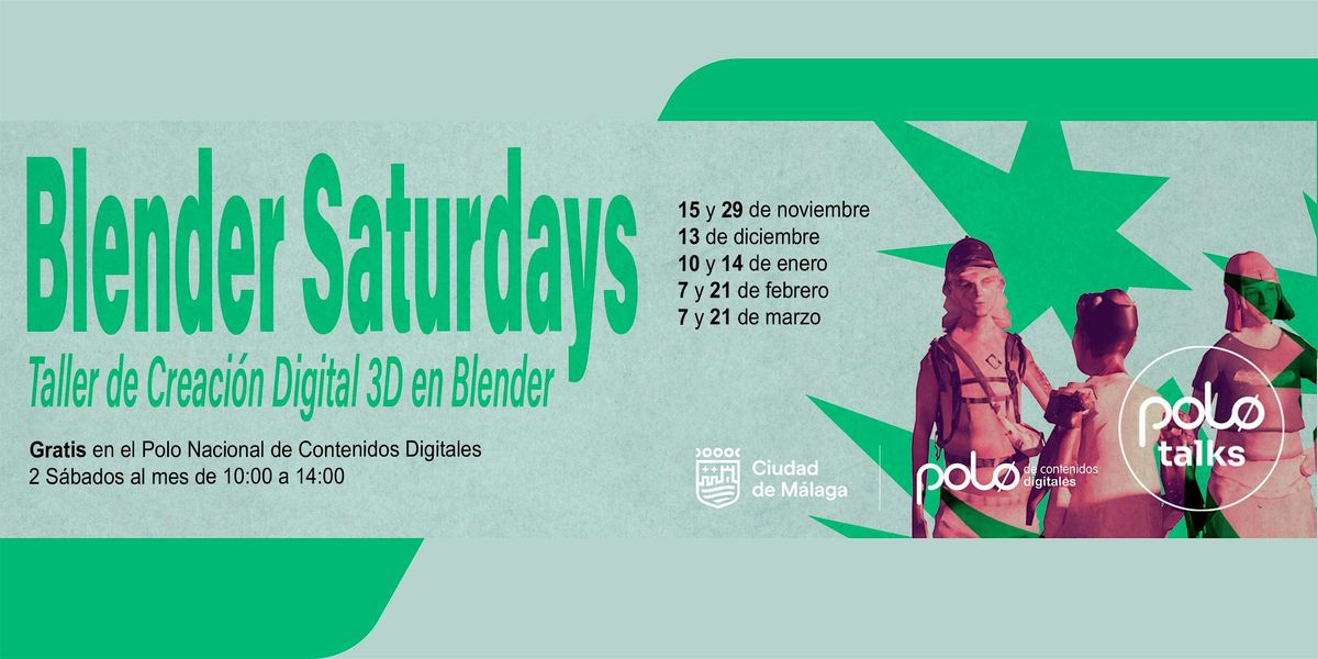 Blender Saturdays: Taller de Creaci\u00f3n Digital 3D en Blender