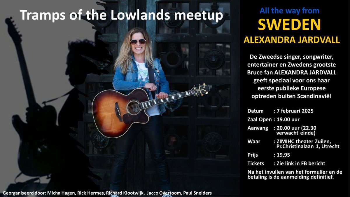 Tramps of the Lowlands presents: Live from Sweden: Alexandra Jardvall