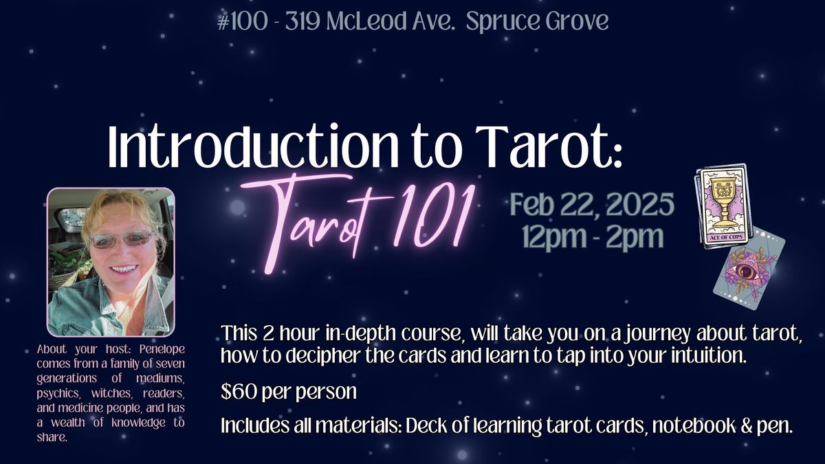 Introduction to Tarot: Tarot 101