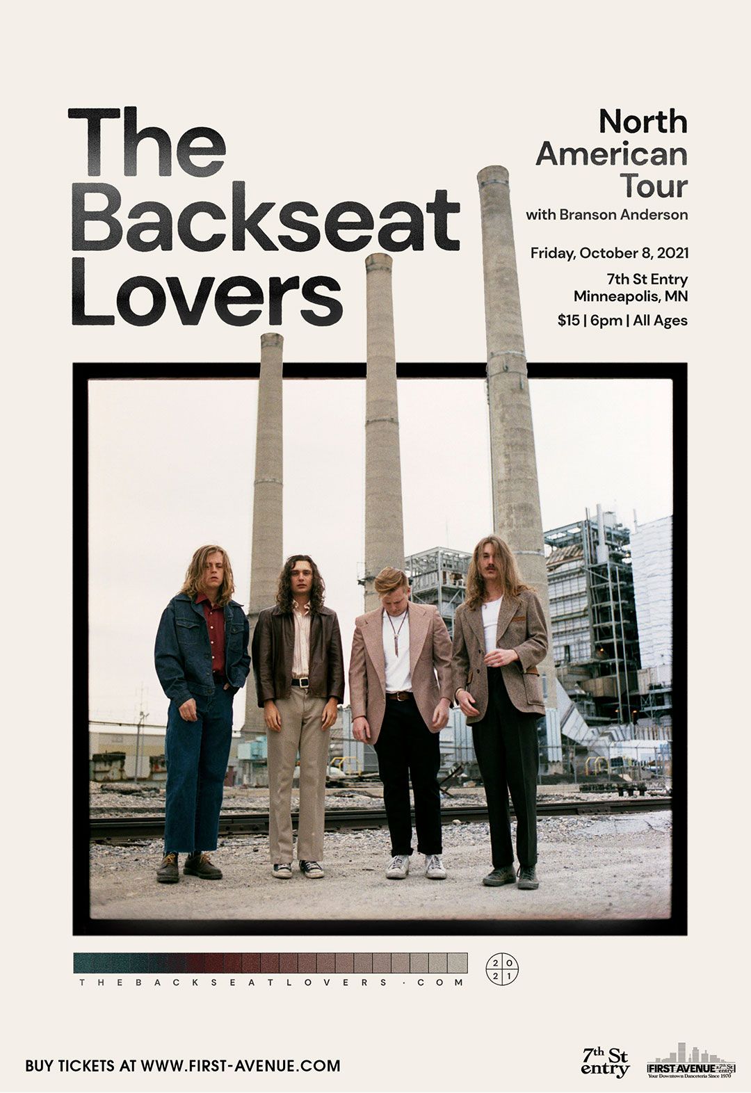 The Backseat Lovers at Terminal West