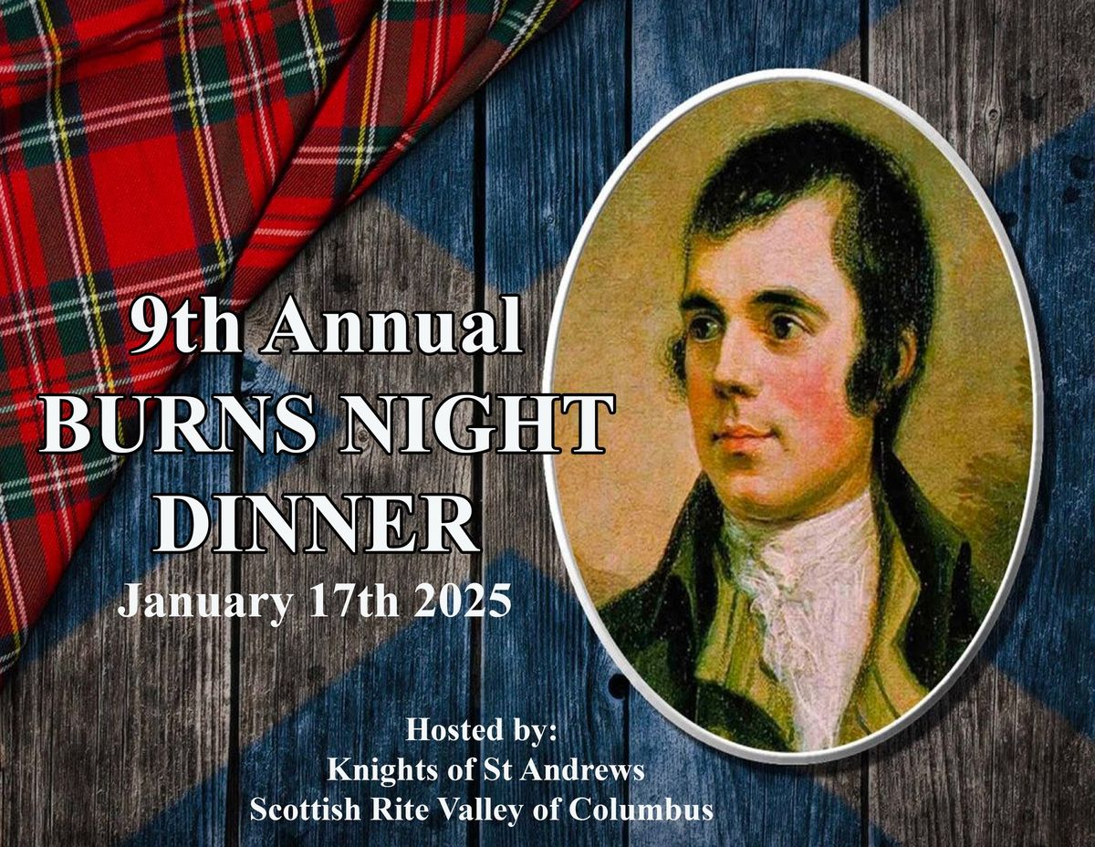 9th Annual Burns Night Dinner