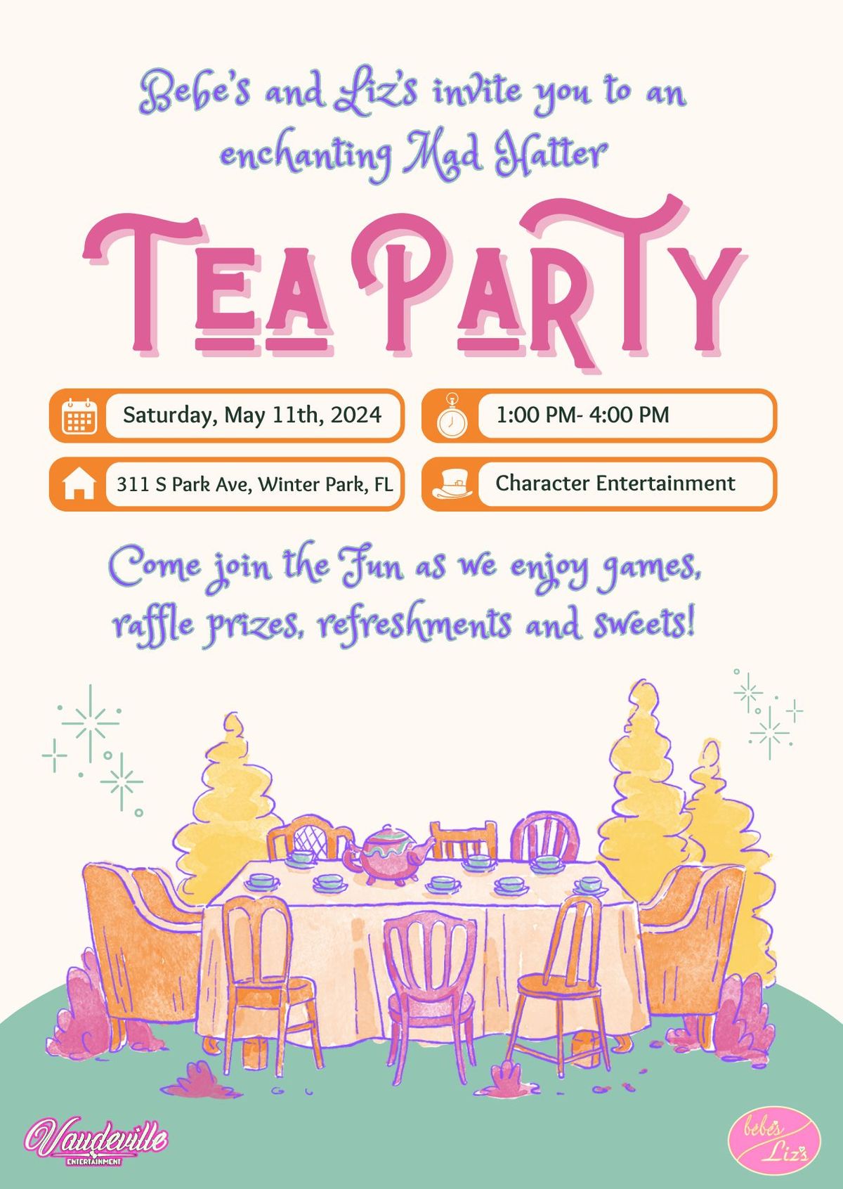 Enchanting Mad Hatter Tea Party! ???