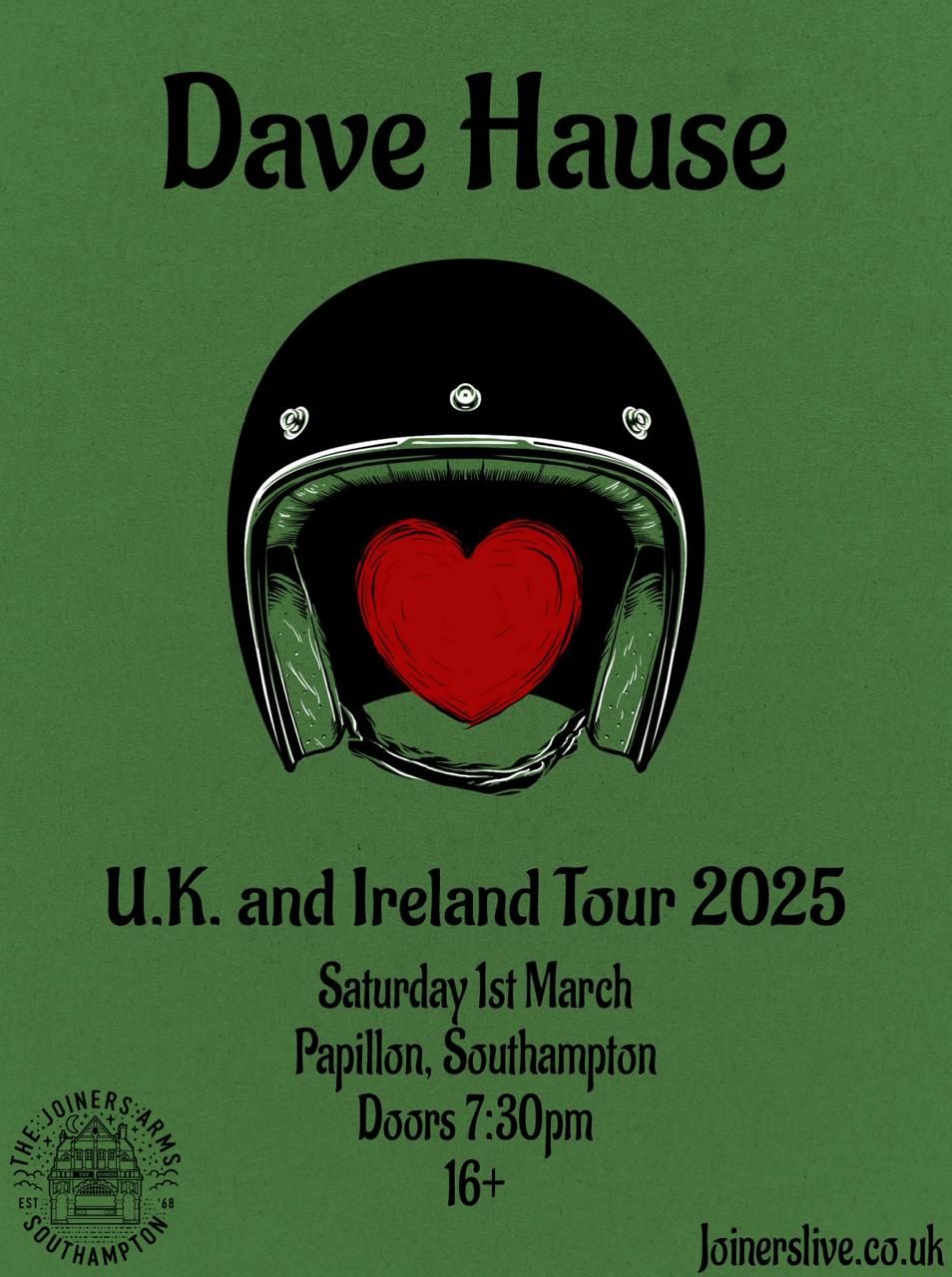 Dave Hause at Papillon, Southampton