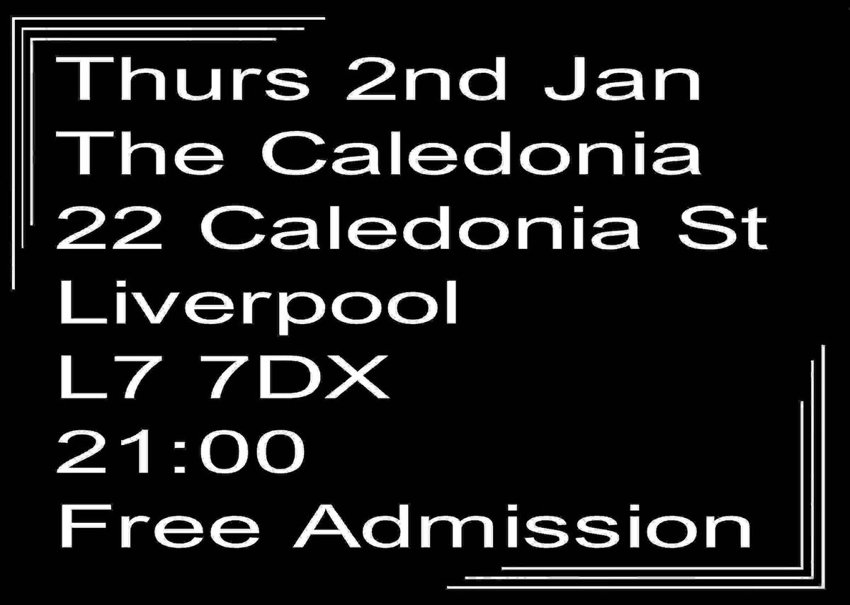 Speakeasy Bootleg Band @ The Caledonia Thurs 2nd Jan & First Thursday Every Month