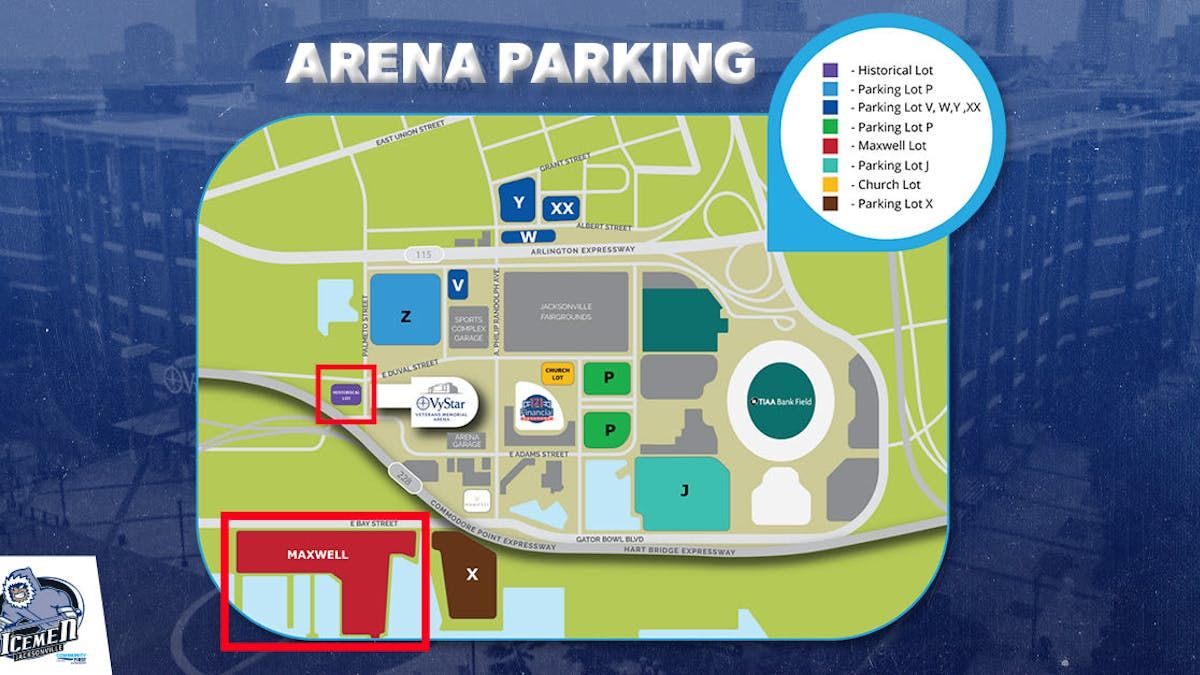 Parking Greensboro Gargoyles at Jacksonville Icemen