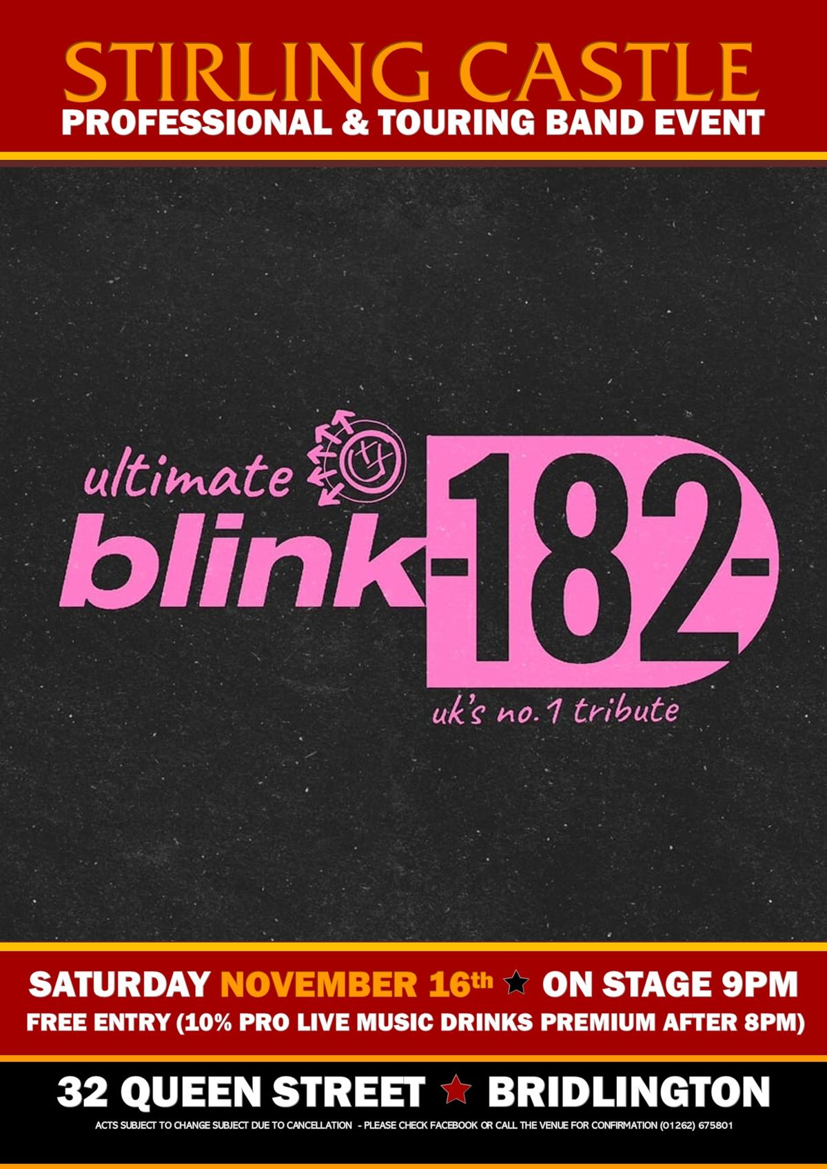 Ultimate Blink 182 - Pro Tribute Band