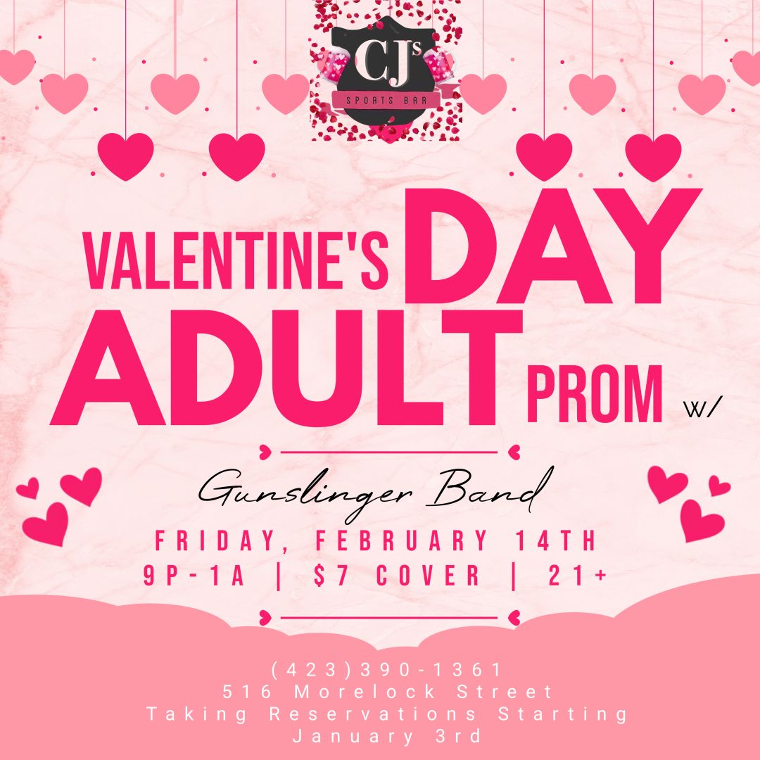 V-Day Adult Prom w\/ Gunslinger