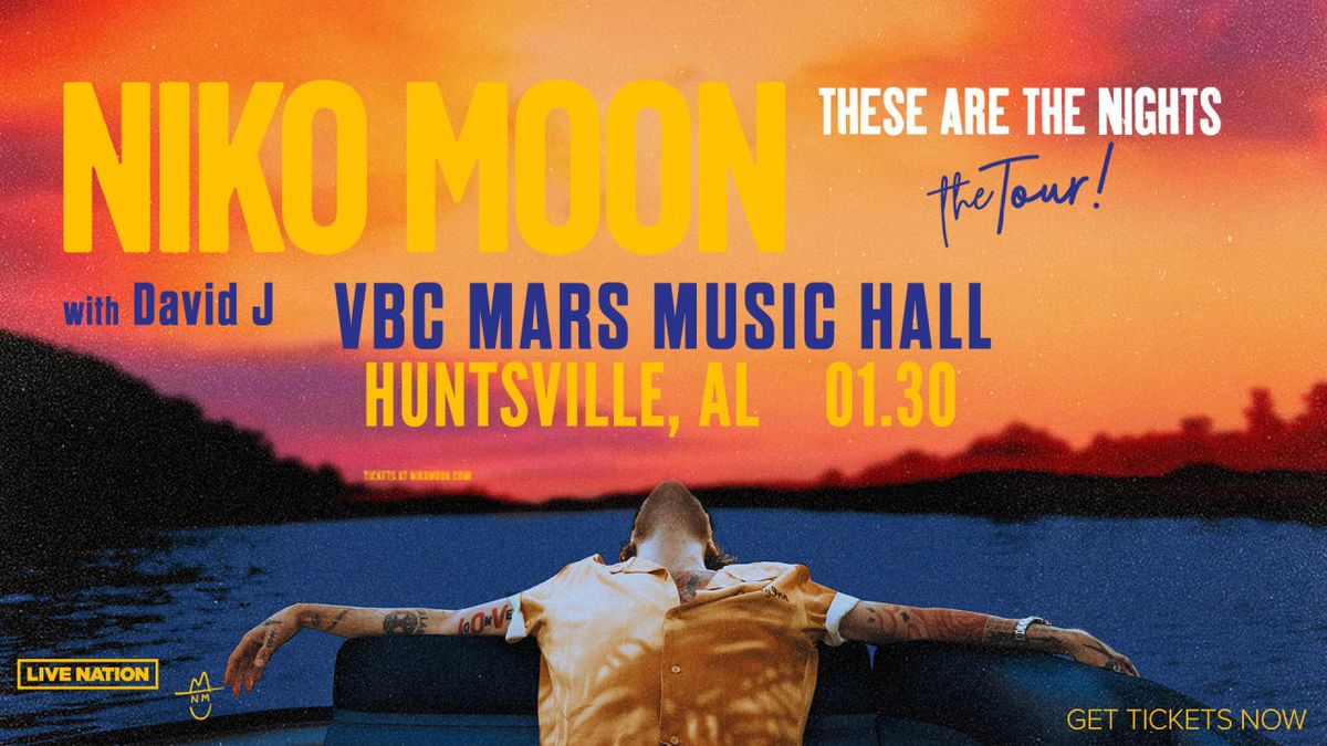 Niko Moon at Mars Music Hall at the Von Braun Center