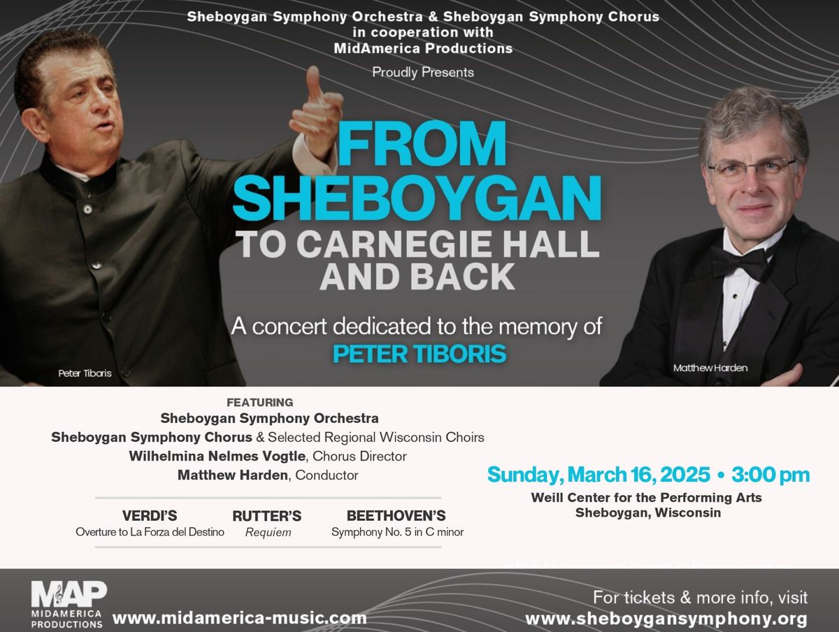 From Sheboygan to Carnegie Hall