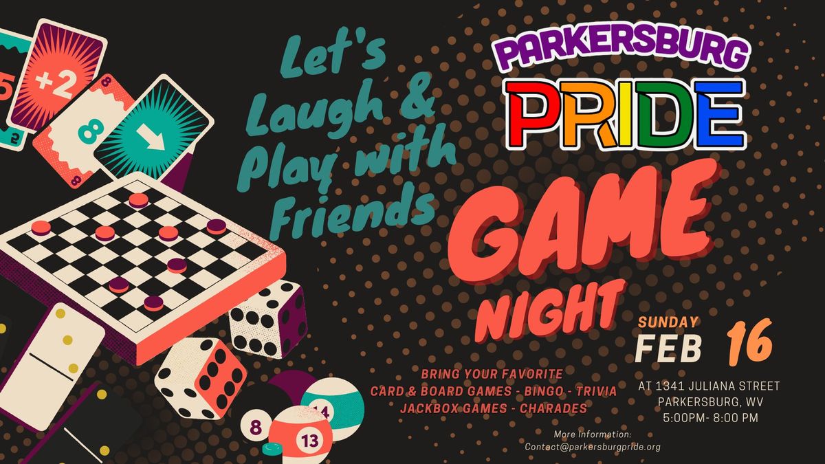 PKB Pride Game Night 