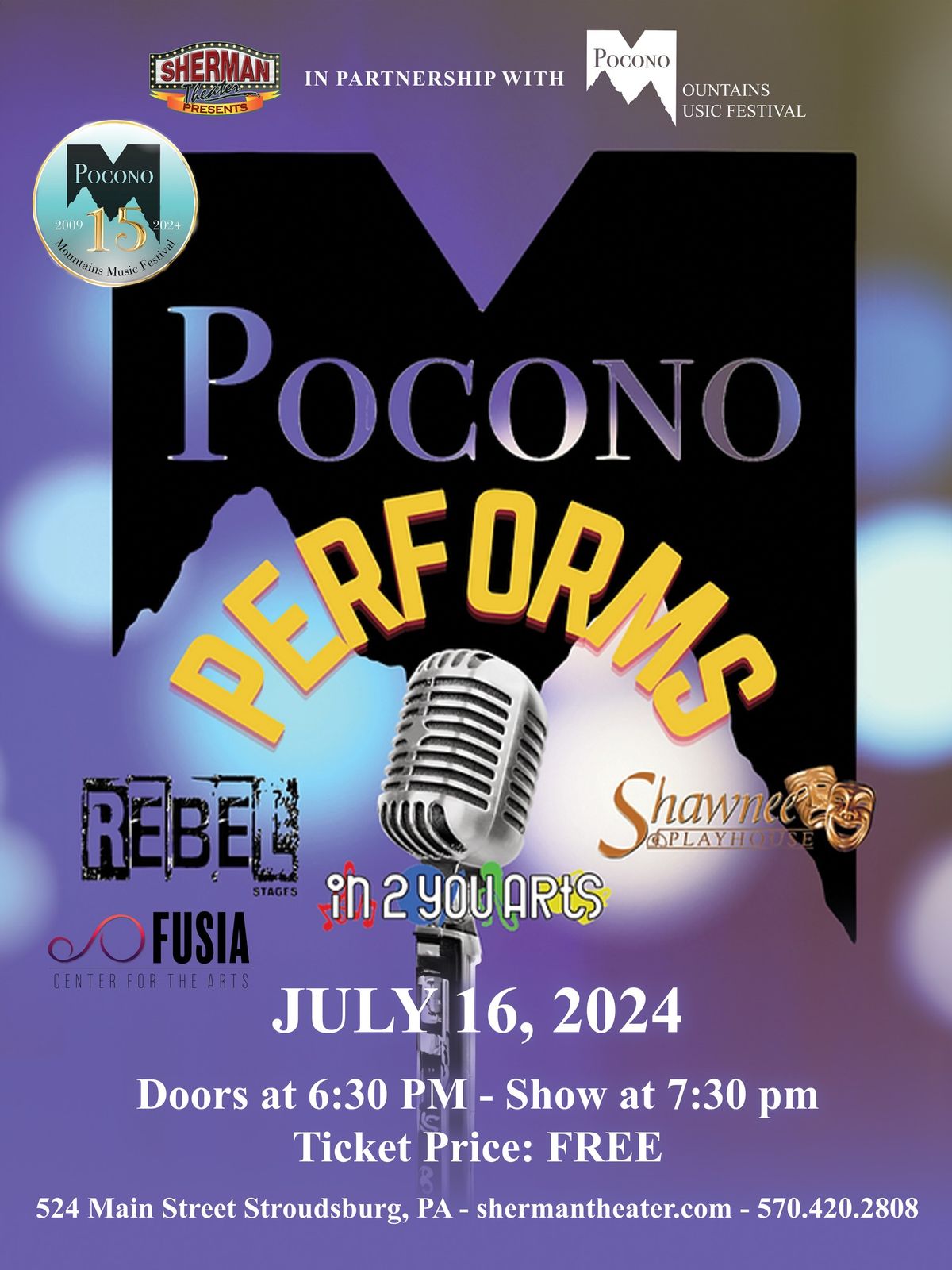 Pocono Performs: An Evening of the Best Community Theater