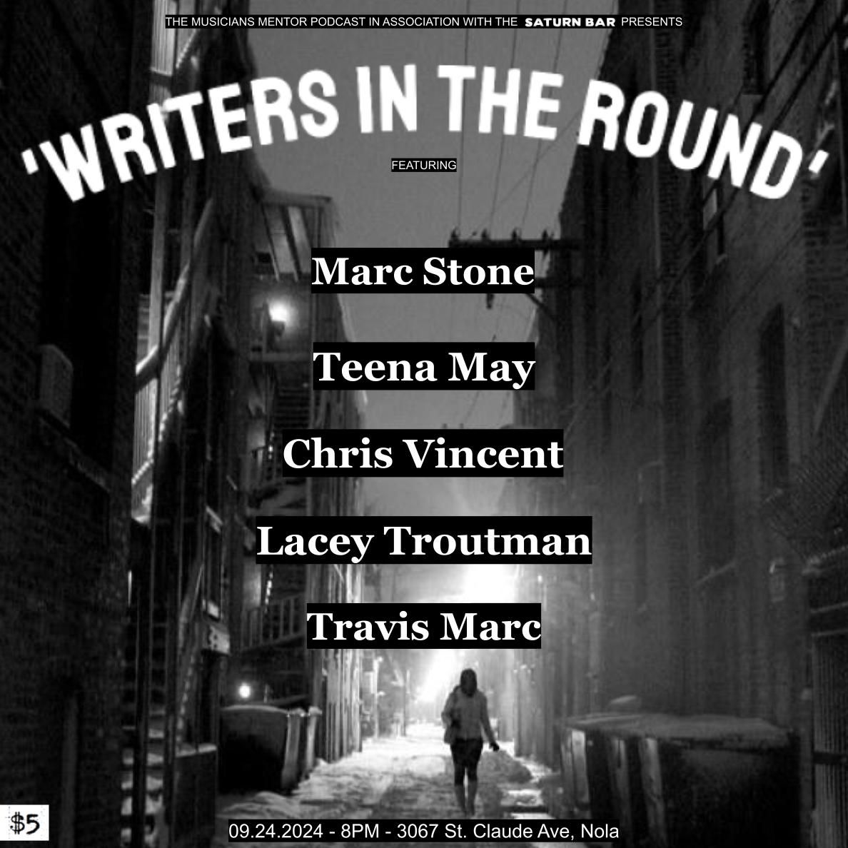 The Musicians Mentor Podcast Presents - Writers In The Round 3