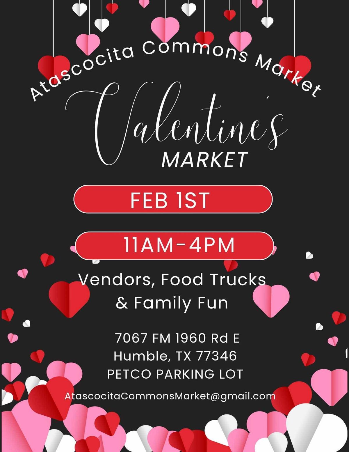 Atascocita Commons Valentine's Market