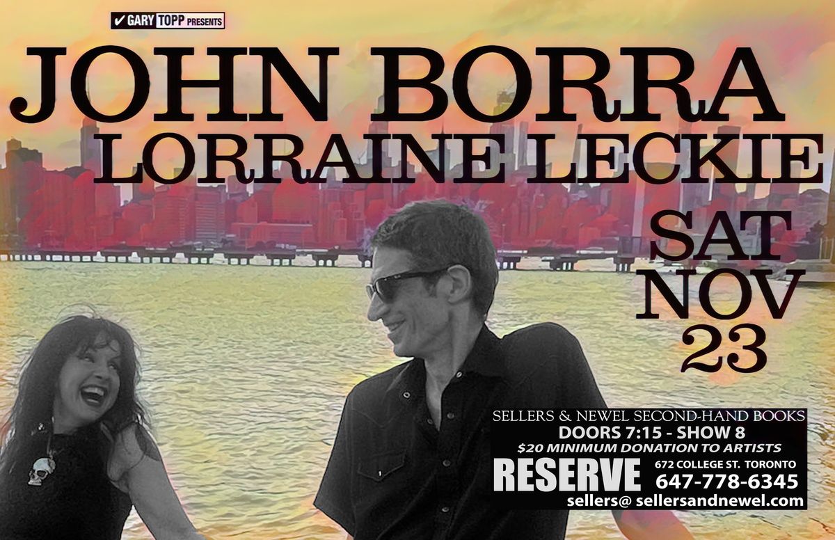 JOHN BORRA & LORRAINE LECKIE