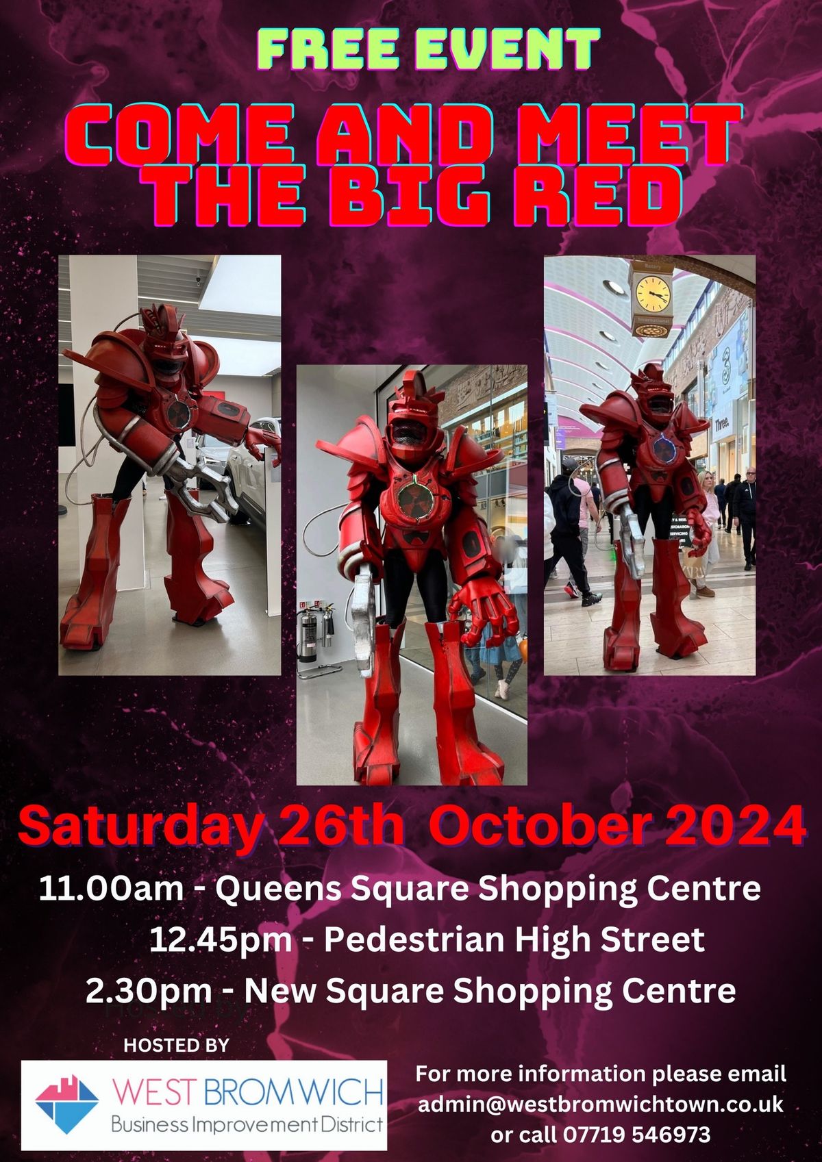 Come and meet the Big Red One 