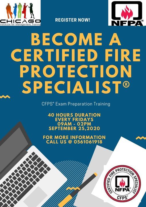 Certified Fire Protection Specialist CFPS Training