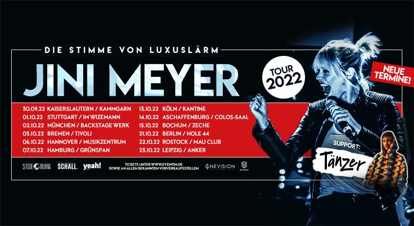 Jini Meyer "Tour 2022" | Berlin (Neuer Termin!)
