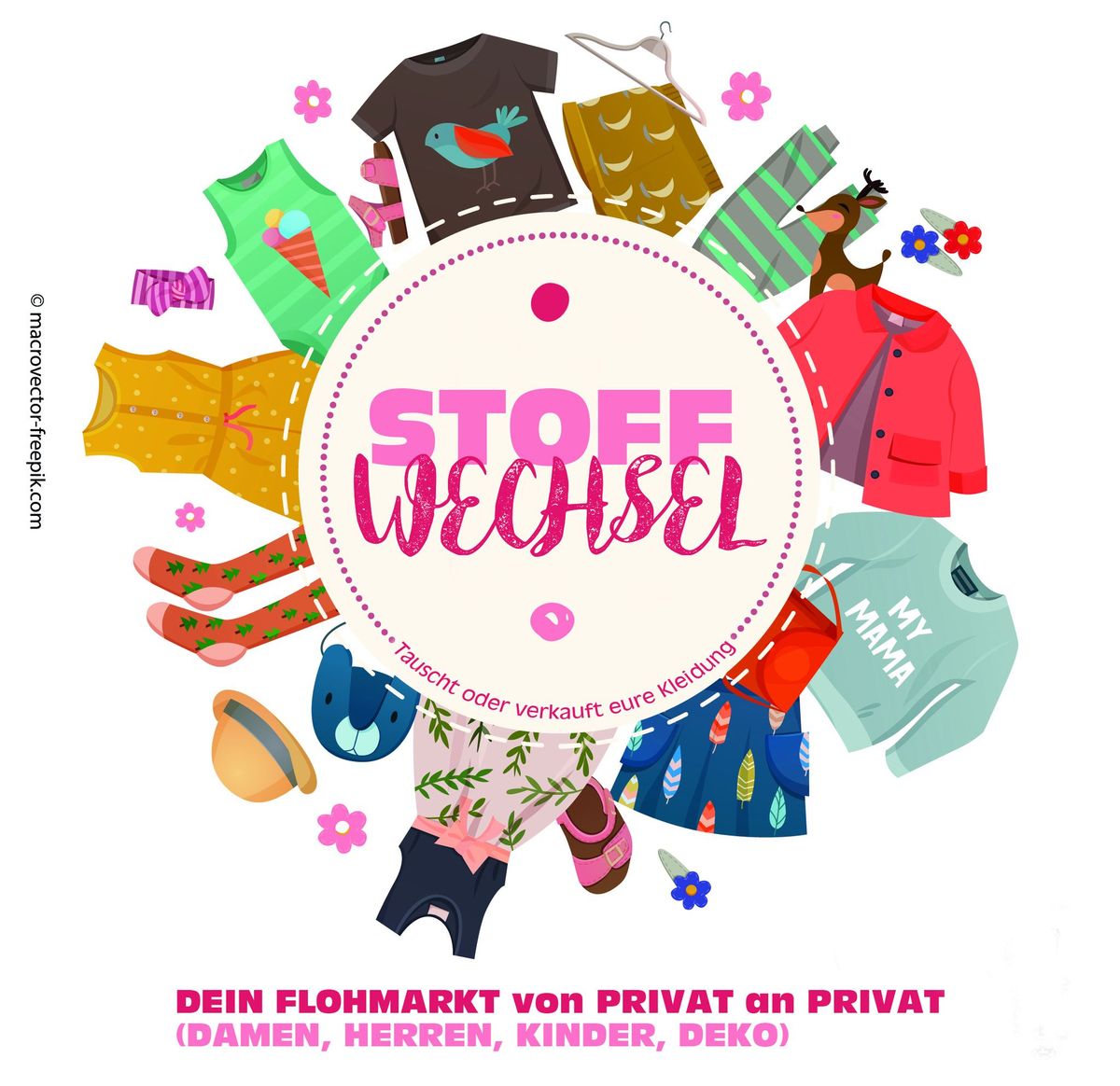 \u201eStoffwechsel \u2013 Finde Dein Lieblingsteil\u201c \u2013 Dein Flohmarkt von privat an privat